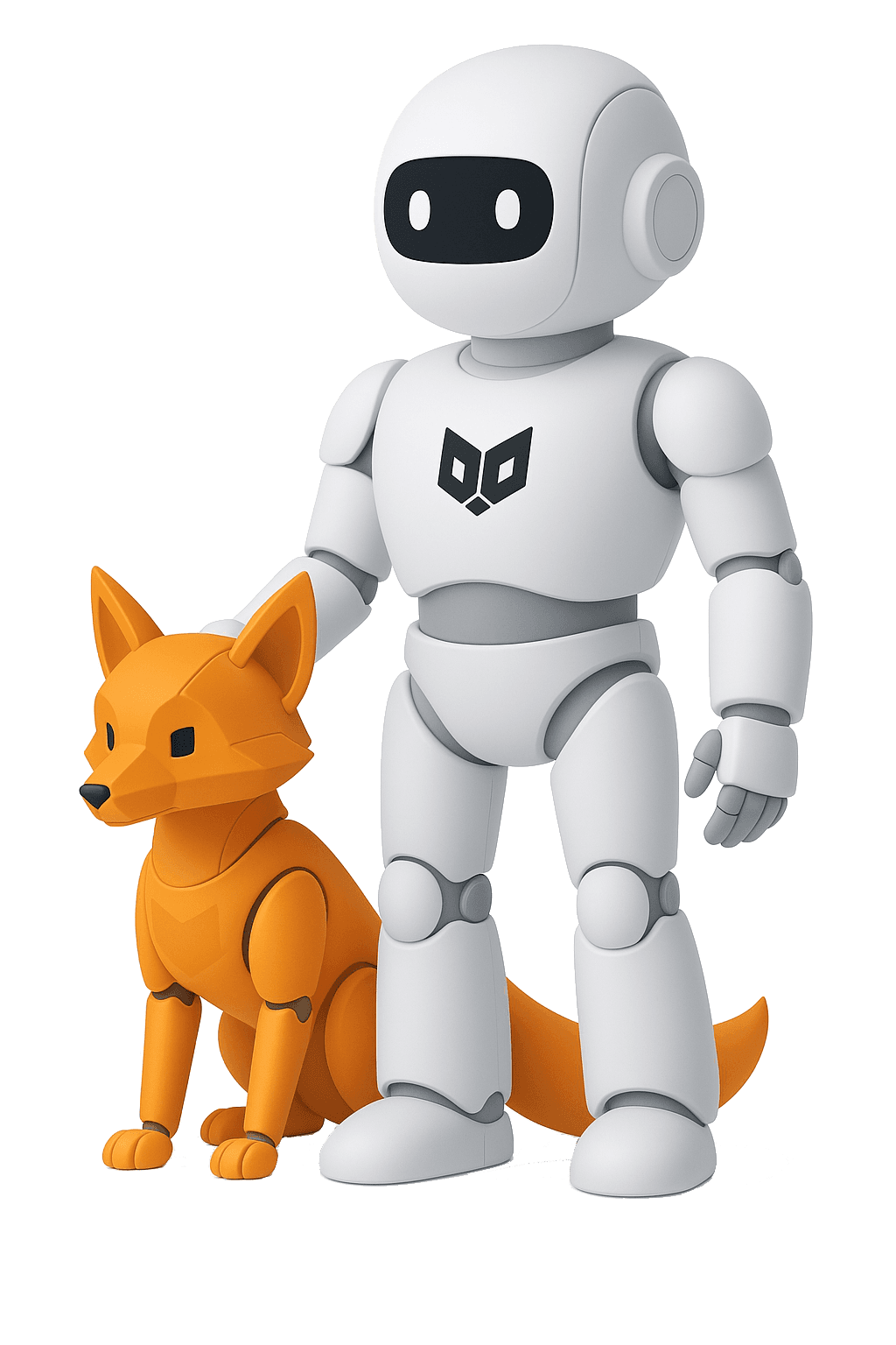 Cubicfox Robofox mascot